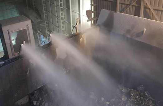 Truck Unloading Hopper – Dust Control